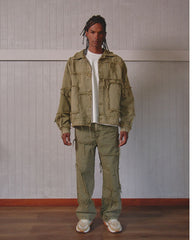 UNBOUND JEAN - VERDE MILITAR