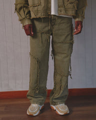 UNBOUND JEAN - VERDE MILITAR